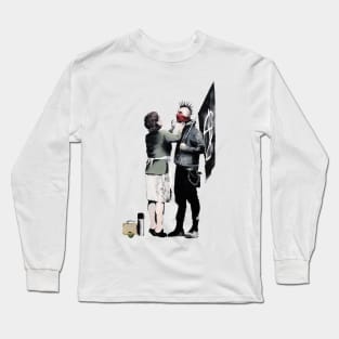 Banksy Anarchists Mothers Day Long Sleeve T-Shirt